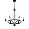 Quoizel Adelaide 6-Light Matte Black Chandelier ADL5026MBK - alternate 5